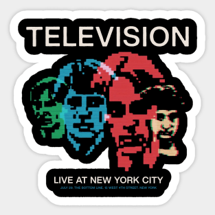 Television Band Sticker